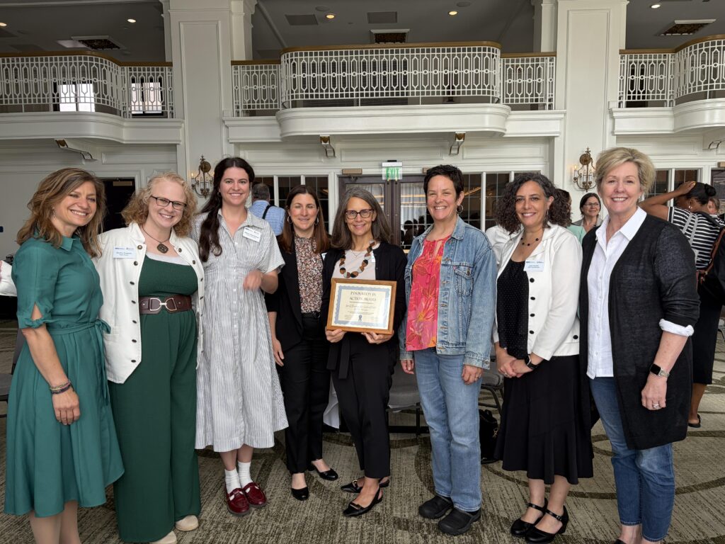 UW-Madison team with award