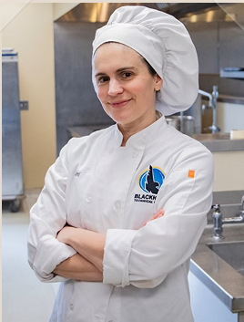 keri in chef's hat